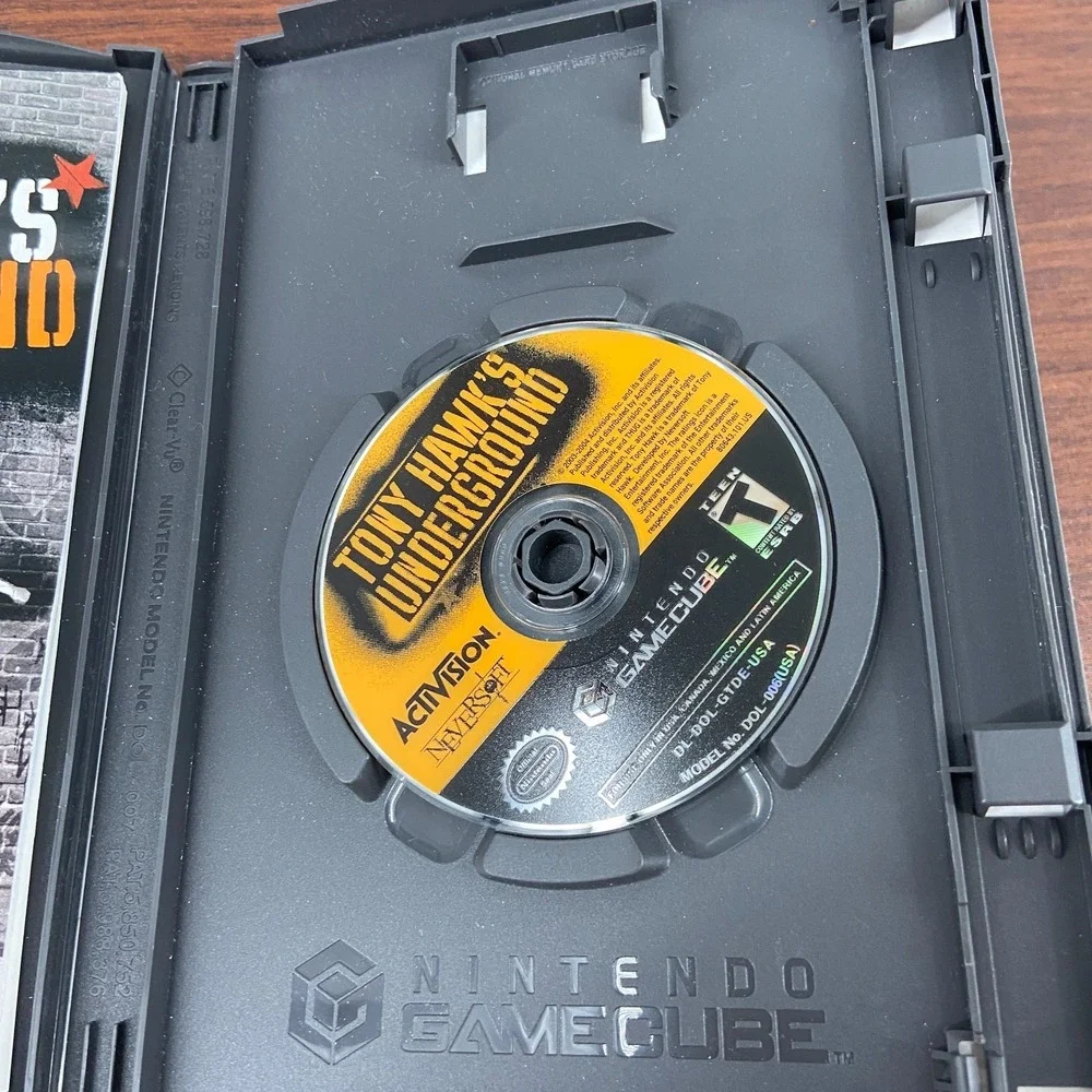 Tony Hawk's Underground 2003 Nintendo GameCube Skateboarding Video Game - CIB